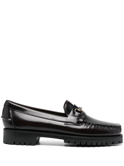Sebago Joe Horsebit-embellished Loafers In Braun