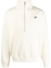 Nike Sportswear Circa Half-zip Sweatshirt In Weiss