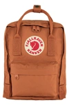 Fjall Raven Mini Kånken Water Resistant Backpack In Terracotta Brown