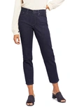 Nydj Stella High Rise Ankle Tapered Jeans In Rinse In Rinse