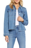 Nydj Frayed Denim Jacket In Lovesick