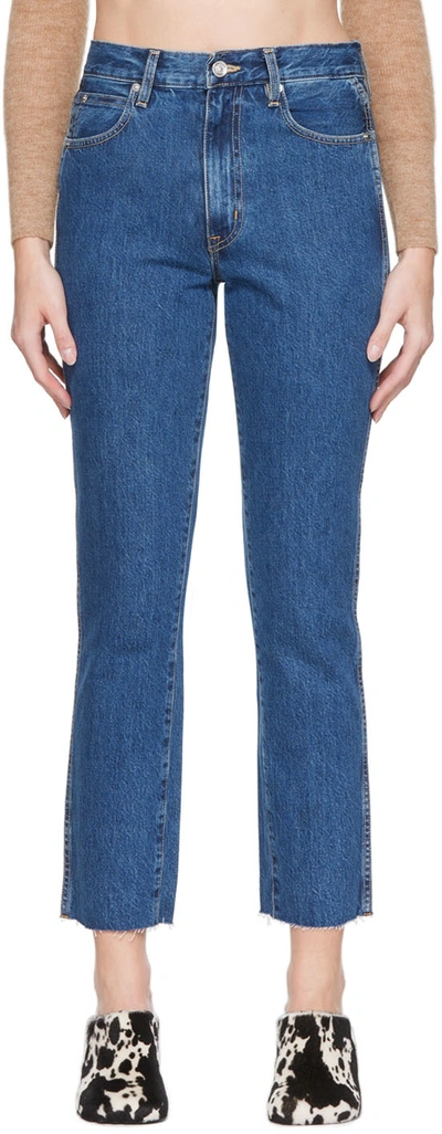 Slvrlake Blue Hero Jeans In Stones Throw