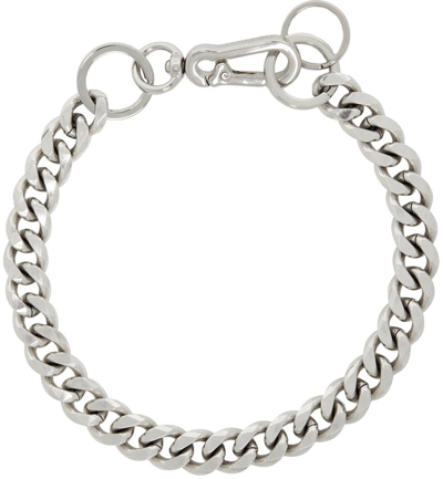Martine Ali Silver Curb Chain Necklace