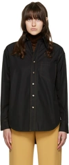 Maiden Name Ssense Exclusive Black Andy Shirt In Black