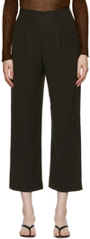 Maiden Name Ssense Exclusive Brown Alix Trousers In Chocolate