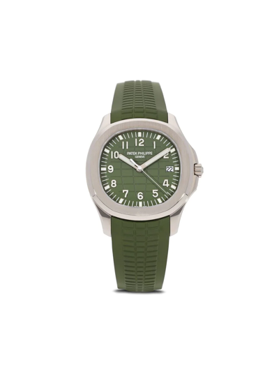 Pre-owned Patek Philippe 2019  Aquanaut 42mm In Green