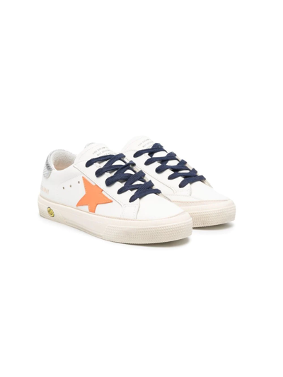 Golden Goose Super Star Low-top Sneakers In White