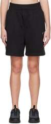 Nike Women's  Sportswear Phoenix Fleece High-waisted Loose-fit Shorts In Black