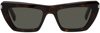 SAINT LAURENT TORTOISESHELL SL 467 SUNGLASSES