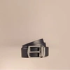 BURBERRY Reversible London Leather Belt,40002341