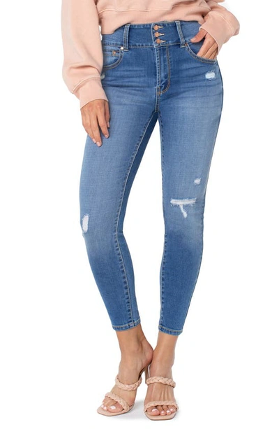 Rachel Roy High Waist Ankle Skinny Jeans In Roadie