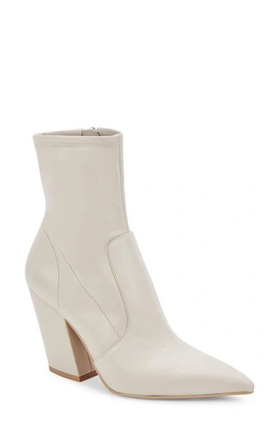 Dolce Vita Women's Nello Pointed-toe Dress Booties Women's Shoes In Ivory Stella