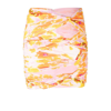 ALEX PERRY PINK KORT TIE-DYE MINI SKIRT,S12618053455