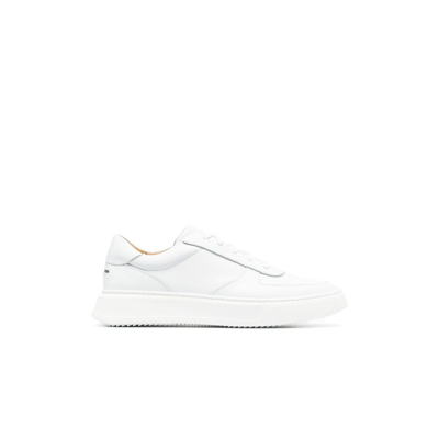 Unseen Footwear White Marais Low Top Leather Sneakers