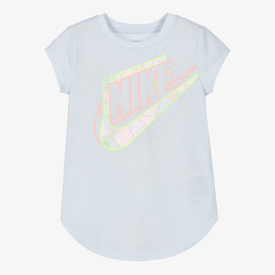 Nike Babies' Girls Grey Logo T-shirt