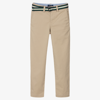 Polo Ralph Lauren Kids' Boys Beige Cotton Trousers