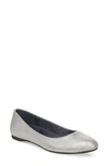 Dr. Scholl's Women's Giorgie Flats Women's Shoes In Silver Synthetic