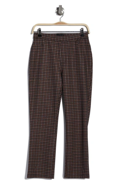 Sanctuary Daily Crop Plaid Trousers In Pebble Plaid