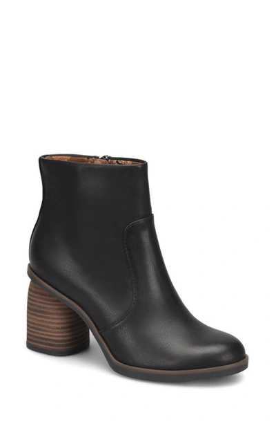 Korks By Kork-ease Destiny Block Heel Bootie In Black