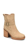 Korks By Kork-ease Marci Block Heel Boot In Natural Nubuck