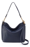 Hobo Pier Leather Tote In Sapphire