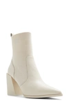 Aldo Ganina Pointed Toe Bootie In White