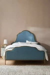 Anthropologie Fenna Bed By  In Blue Size Us King