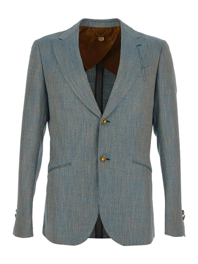 Maurizio Miri Keanu Blazer In Blue