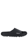 Ambush Round-toe Rubber Slides In Black