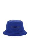 Alexander Mcqueen Mcqueen Graffiti Bucket Hat In Blue
