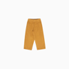 The New Society Pants In Velvet In Olive