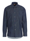 BORRIELLO NAPOLI DENIM SHIRT