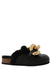 JW ANDERSON CHAIN ECO FUR MULES