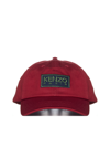 Kenzo Paris Logo Baseball Cap In Medium Red