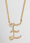 Lana 14k Malibu Initial Necklace In Initial E