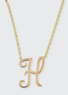Lana 14k Malibu Initial Necklace In Initial H