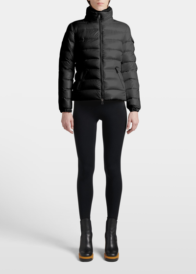 Moncler Badyf Puffer Coat In Black