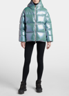 Moncler Blue Frasne Down Jacket In Navy