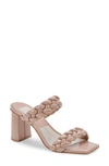 Dolce Vita Paily Braided Sandal In Blush Pearls