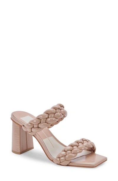 Dolce Vita Paily Braided Sandal In Blush Pearls