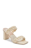 Dolce Vita Paily Braided Sandal In Bone Patent Stella