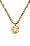 CHILD OF WILD THE CORDA COIN PENDANT NECKLACE