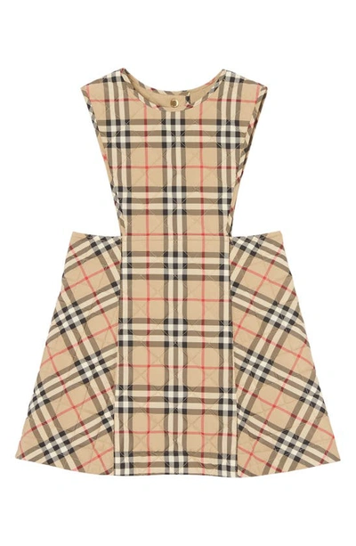 Burberry Kids' Little Girl's & Girl's Halima Archive Pinafore Dress In Neutrals