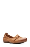 Clarks Rena Way Flat In Brown