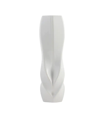 Zaha Hadid Design Braid Medium Vase In White