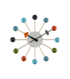 Vitra Ball Clock By George Nelson In Mul