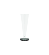 Tom Dixon Puck Set Of Two Flute Glasses In Tra