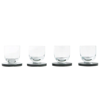 Tom Dixon Puck Set Of 4 Cordial Glasses In Tra