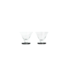 TOM DIXON PUCK SET OF 2 COCKTAIL GLASSES