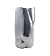 Tom Dixon Silver Tone Cloud Tall Vase In Sil